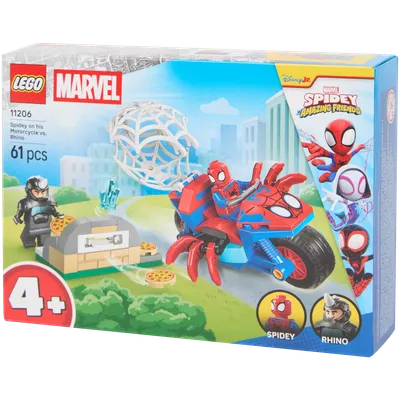 LEGO Marvel Spidey na motorce vs. Rhino