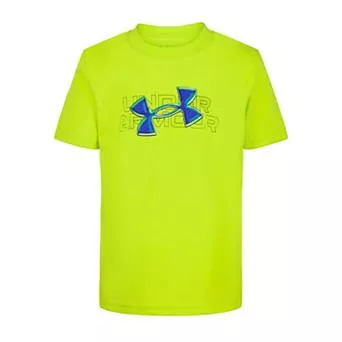 Boys 4-7 Under Armour Chrome Logo Tee