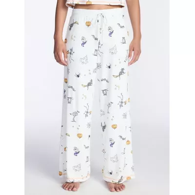 Halloween and Fall Women's Hacci Knit Sleep Pants from Way to Celebrate, 29.5" Inseam, Sizes XS-3X