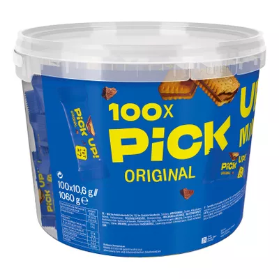 Leibniz Pick up! Minis Choco 100 Stück im Eimer 1,06 kg