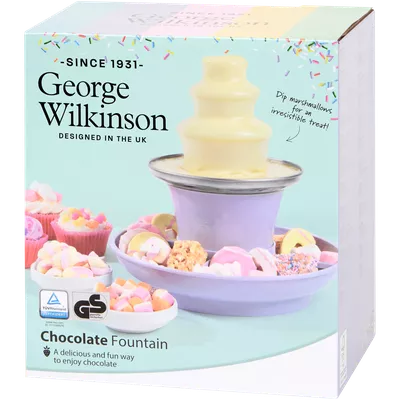 Čokoládová fontána George Wilkinson