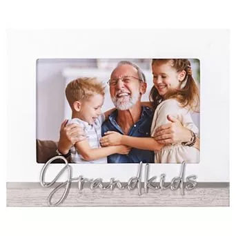 Malden Expression 4" x 6" Grandkids Metal Inlay Picture Frame