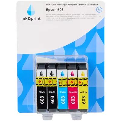 Inkoustové kazety Ink & Print Epson 603