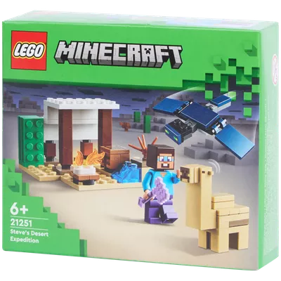 Steve a výprava do pouště LEGO Minecraft