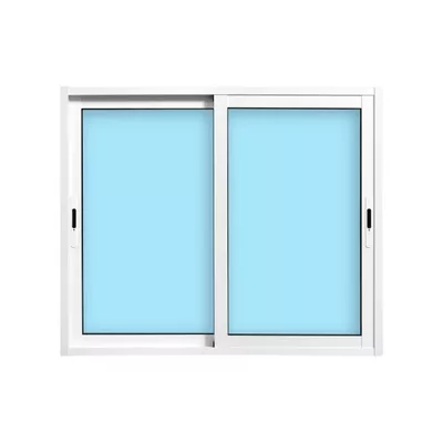 VENTANA ALUMINIO CORREDERA BLANCA 120X100CM