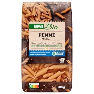 REWE Bio Penne Vollkorn 500g