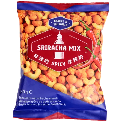 Směs Sriracha Snacks of the World