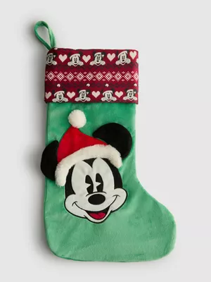 Calcetín navideño de Mickey Mouse de Disney