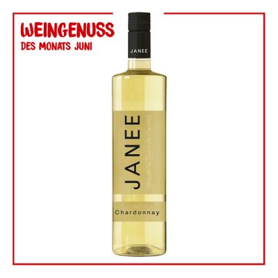 JANEE blanc Chardonnay IGP 13,0 % vol 0,75 Liter - Inhalt: 6 Flaschen