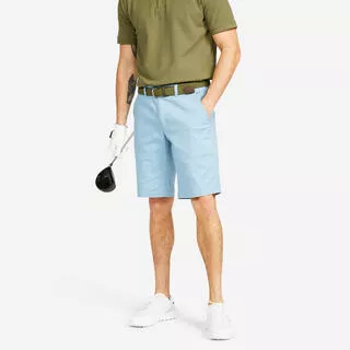 Pantaloncini golf uomo MW 500 blu denim