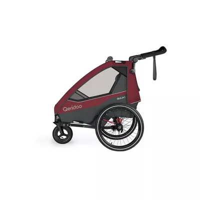Kinderfahrradanhänger Skaja 1 Cayenne Red
