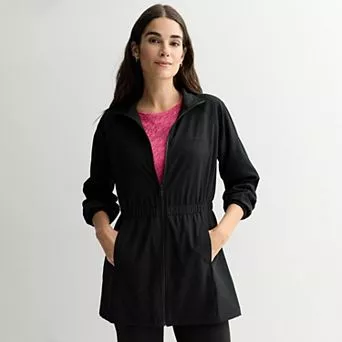 Women's Tek Gear® Woven Cinched Waist Jacket