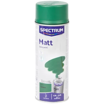 Barva ve spreji Spectrum Matná zelená