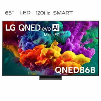 LG 65 Inch QNED86B EVO AI Mini LED 4K Smart TV 65QNED86BSA