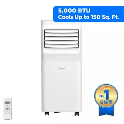 Midea 5,000 BTU Portable Air Conditioner with Remote