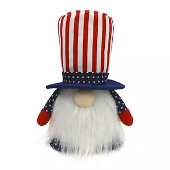 Celebrate Together™ Americana Small LED Plush Gnome Table Décor