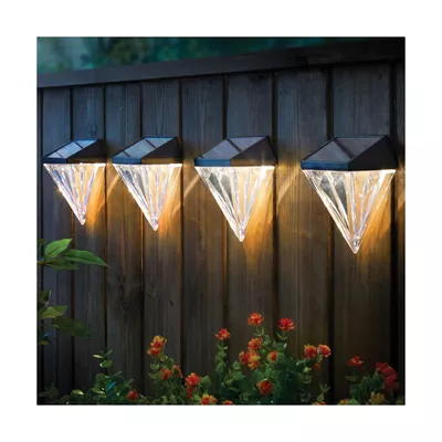 Solar Wall/Fence/Railng Diamond Lights