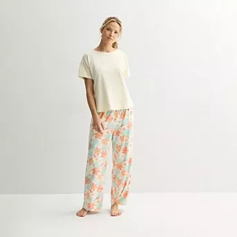 Women's Sonoma Goods For Life® Pajama Top & Pajama Pants Set