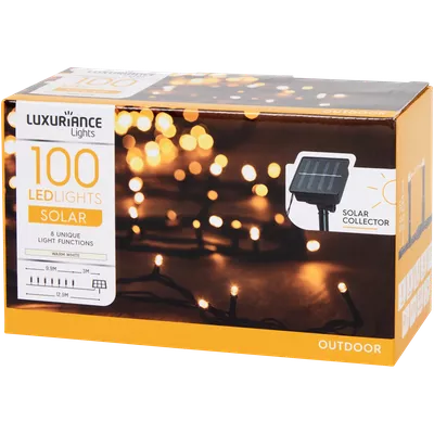 Solární světelný řetěz Luxuriance Lights