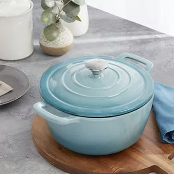Mingle & Co. 5-qt Enameled Cast Iron Dutch Oven