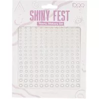 Pearls Stickers Set Blanco