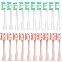 10Pcs Replacement Brush Heads for Oclean X/ X PRO/ Z1/ F1/ One/ Air 2 /SE Sonic Electric Toothbrush Soft DuPont Bristle Nozzles
