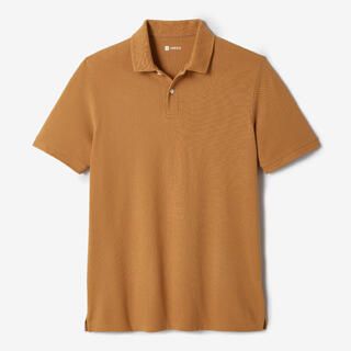 Polo golf uomo MW 500 nocciola