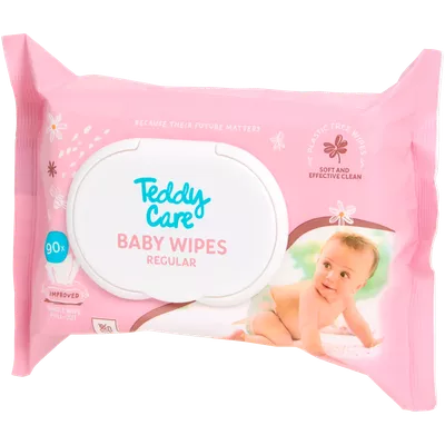 Dětské vlhčené ubrousky Teddy Care Regular