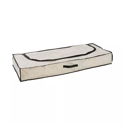 Stripes Underbed Storage Bag Black