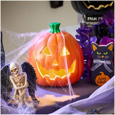 Halloween Battery-Operated Pumpkin