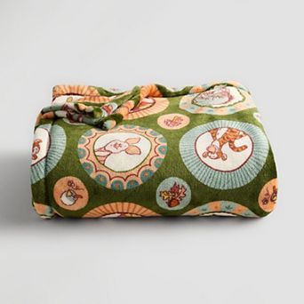 Disney's Fall & Harvest Oversized Supersoft Printed Plush Throw Blanket by The Big One®