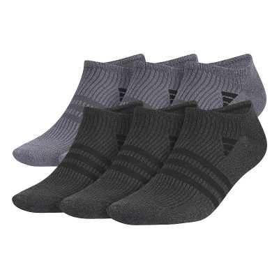 Men's adidas 6-Pack Superlite 3.0 No-Show Socks
