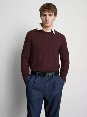 Jersey de cuello redondo