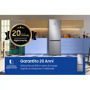 Samsung RB34C775CS9 frigorifero Combinato EcoFlex ...