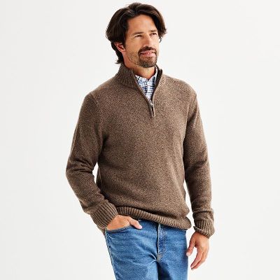 Men's Sonoma Goods For Life® Heavyweight 1/4-Zip Sweater
