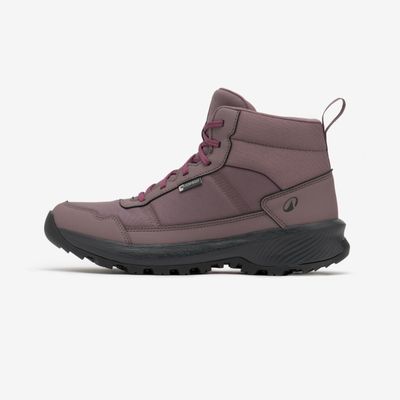 Wanderschuhe Damen halbhoch wasserdicht - NH100 WP violett