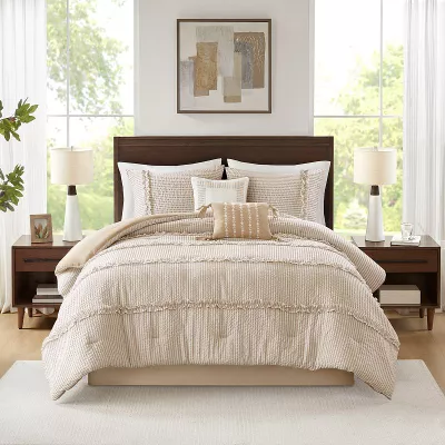 Madison Park June 6 pc Comforter Set with Coordinating Pillows