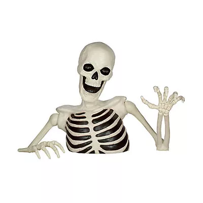New!  Red Shed 48 in. 3-D Skeleton Groundbreaker Decoration