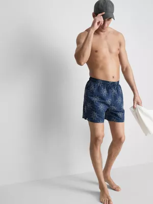 Bañador con bordado de soles