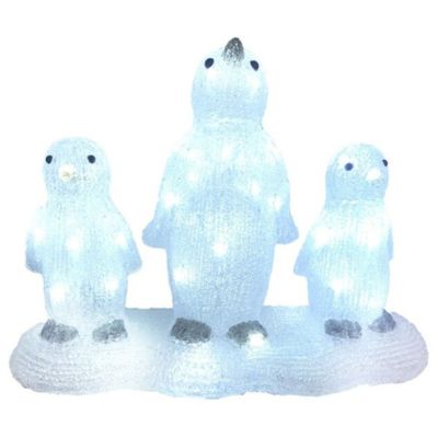 Sirius Julius, Pingvin-familie m/LED-lys