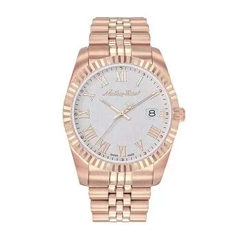 Mathey-Tissot Rose Gold Stainless Steel White Dial Men's Watch H810PRA