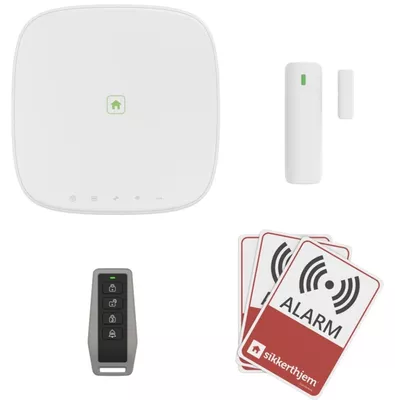 SikkertHjem, Alarmsystem, S7pro, startpakke