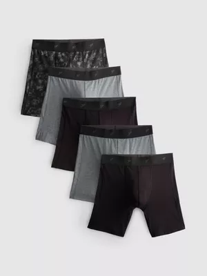 Pack de 5 calzoncillos deportivos elásticos