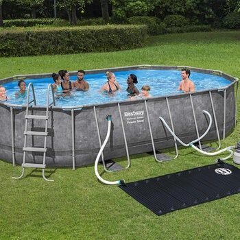 Bestway Platinum Series Power Steel Above Ground Pool Set 6.1M