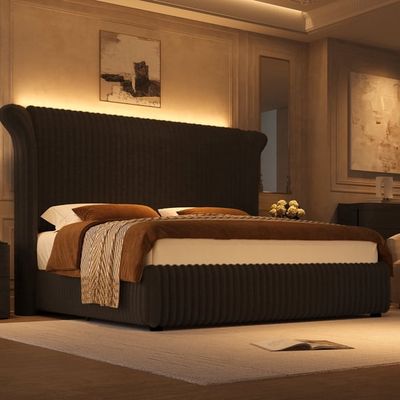 Hiphuta King Size Bed Frame with 55