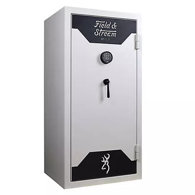 New!  Field & Stream 33 Long Gun 23 cu. ft. Electronic Gun Safe, 58 in. x 29 in. x 24 in., Off White