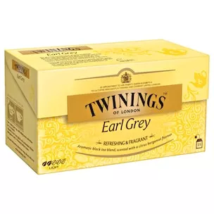 Twinings Schwarztee Earl Grey 50g, 25 Beutel