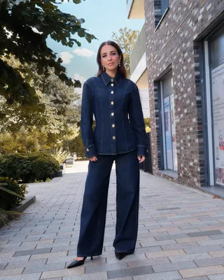 Camisa en denim de algodón de Paula Echevarría