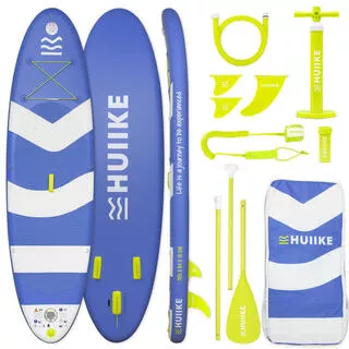 Tavola Sup Gonfiabile Adulti Accessori Premium, HUIIKE, Blu, Alta Stabilità