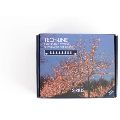 Sirius Tech-Line, Lyskæde, supplering, 9 m, 90 LED